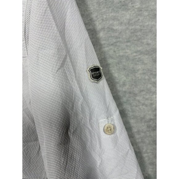 Eddie Bauer Men's Sport Shop Button-Up Shirt M Lightweight Vented Outdoor - Picture 3 of 8